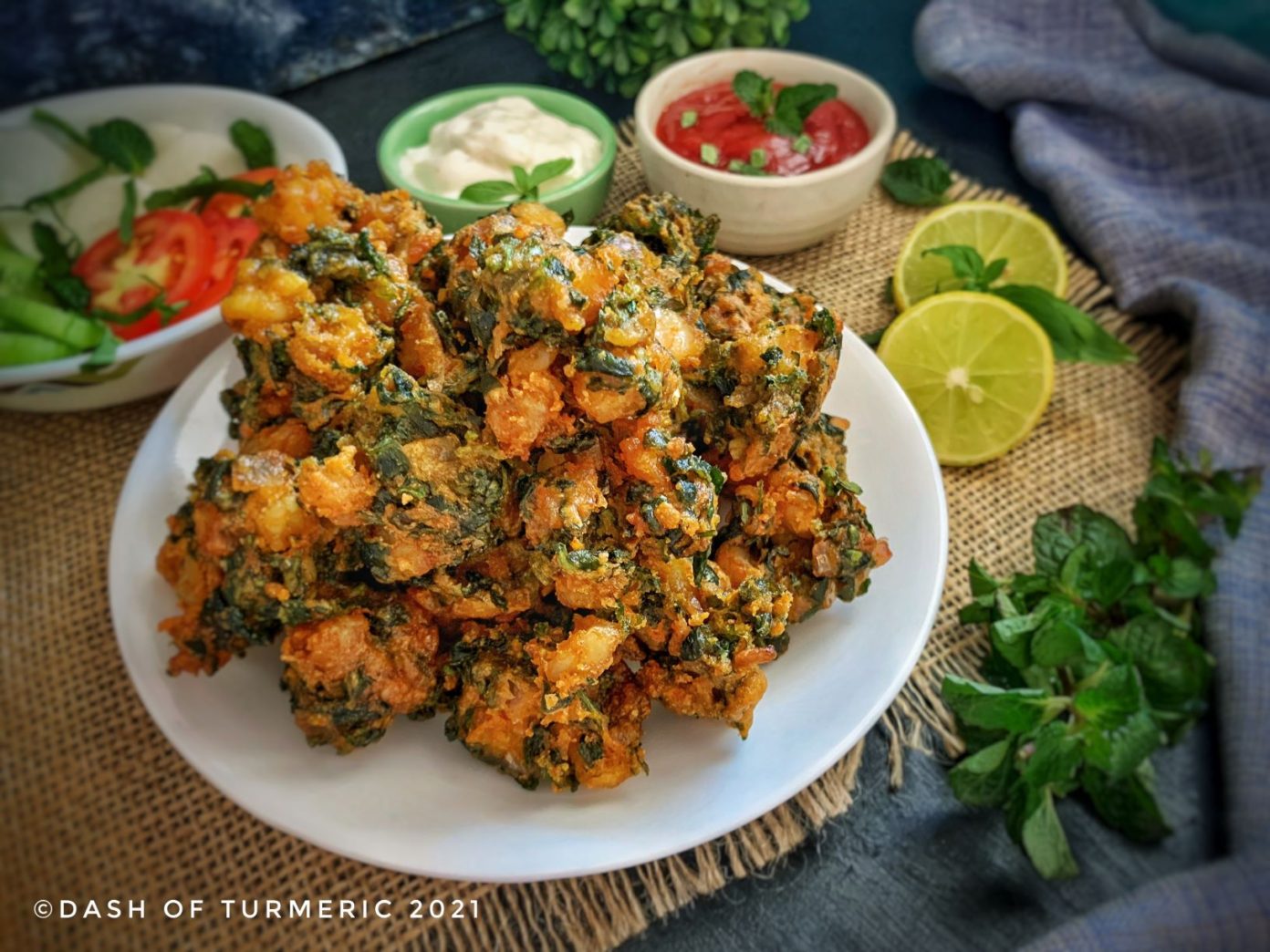 Prawns Methi Pakora Dash Of Turmeric